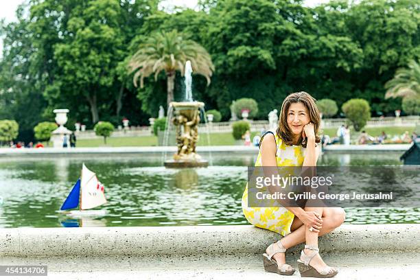 Politician Ingrid Betancourt is photographed for Gala on July 1, 2014 in Paris, France.