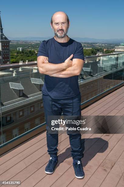 Spanish actor Javier Camara attends ''El Tiempo De Los Monstruos' photocall on August 25, 2014 in Madrid, Spain.