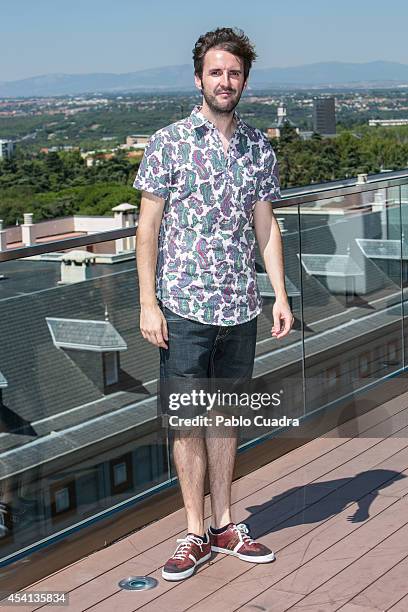 Spanish actor Julian Gomez attends ''El Tiempo De Los Monstruos' photocall on August 25, 2014 in Madrid, Spain.