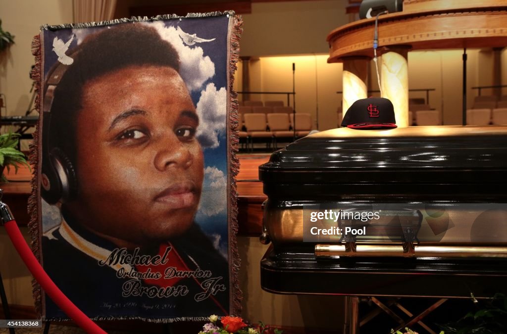 Funeral Held For Teen Shot To Death By Police In Ferguson, MO