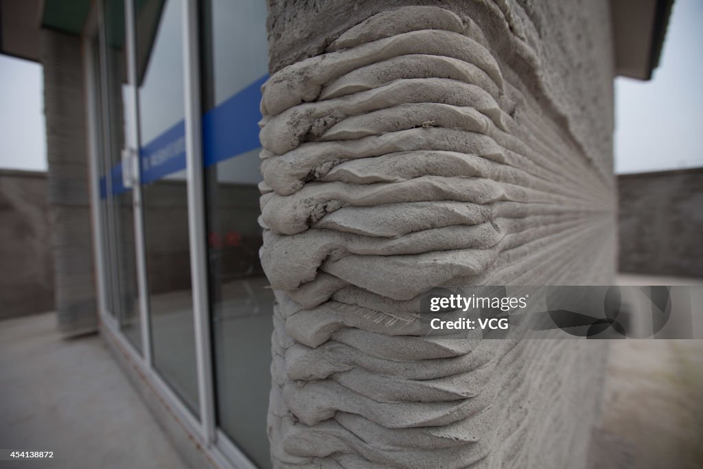 3D-printed Houses Put Into Use In Shanghai