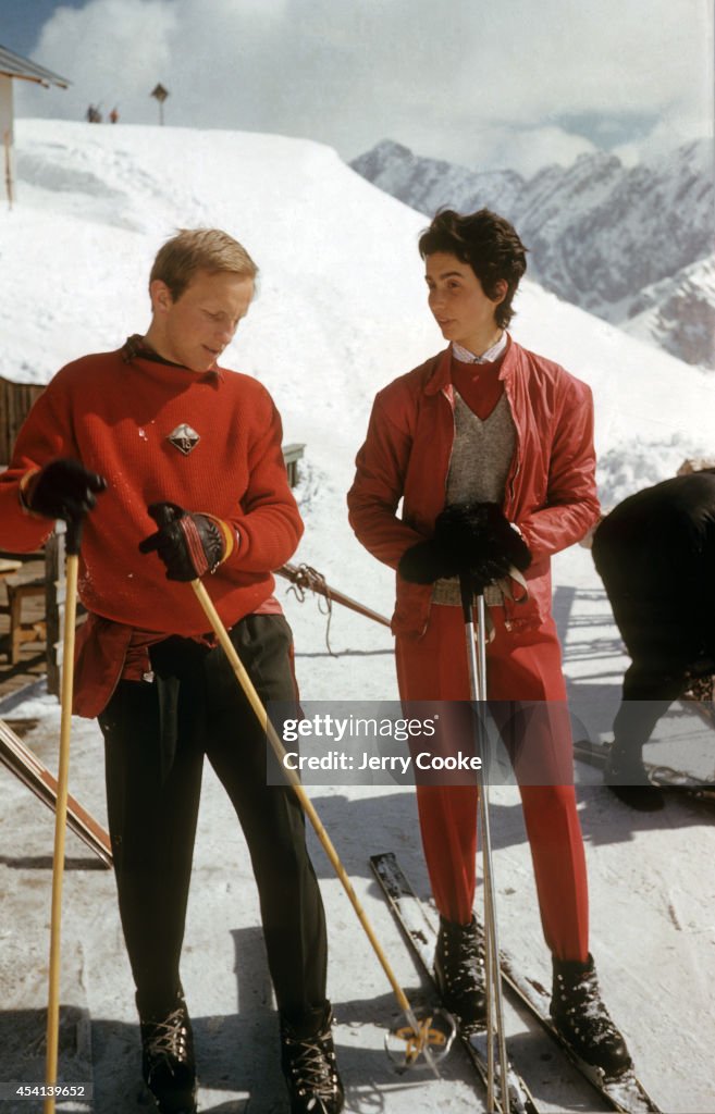 Italian Ski Fashions, 1956 Cortina d'Ampezzo Winter Olympics