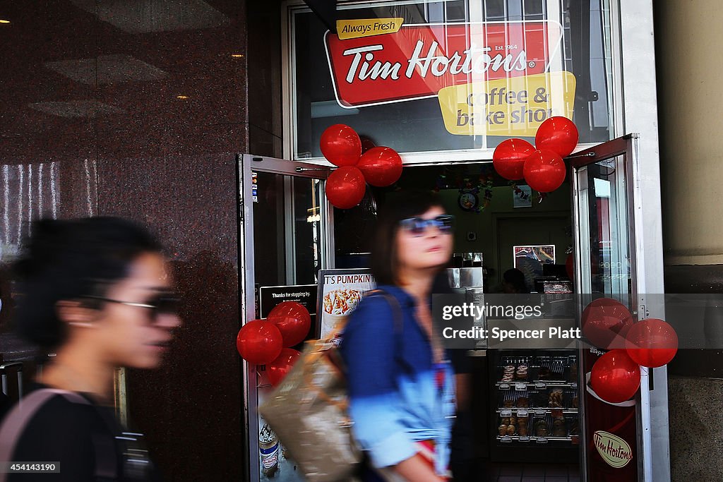Burger King In Talks To Acquire Canadian Chain Tim Horton's