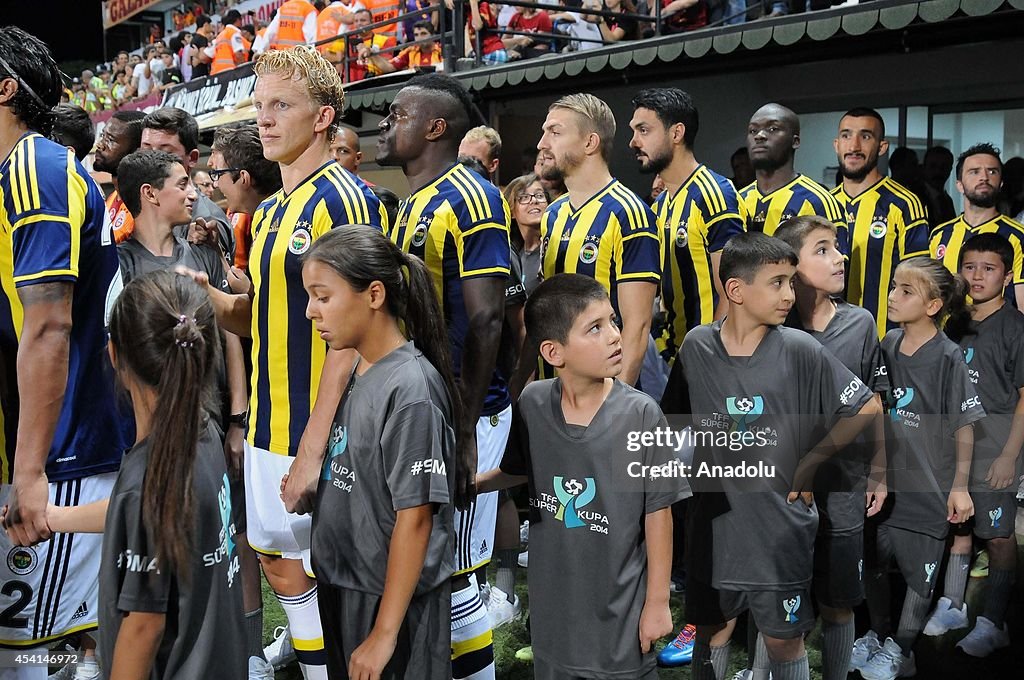 Turkish Super Cup final - Fenerbahce vs Galatasaray