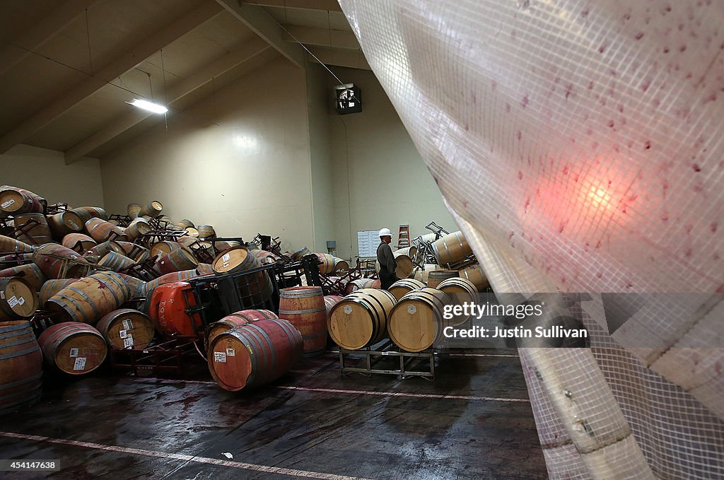 Napa, California Area Cleans Up After 6.0 Quake