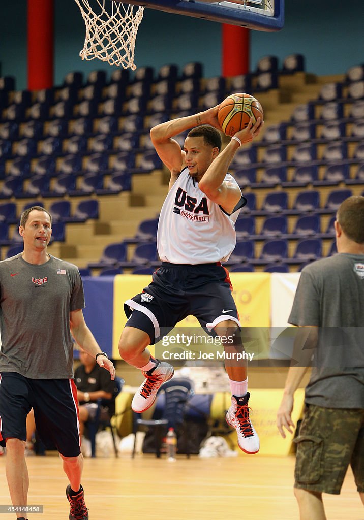 USA Basketball Men's National Team Practice