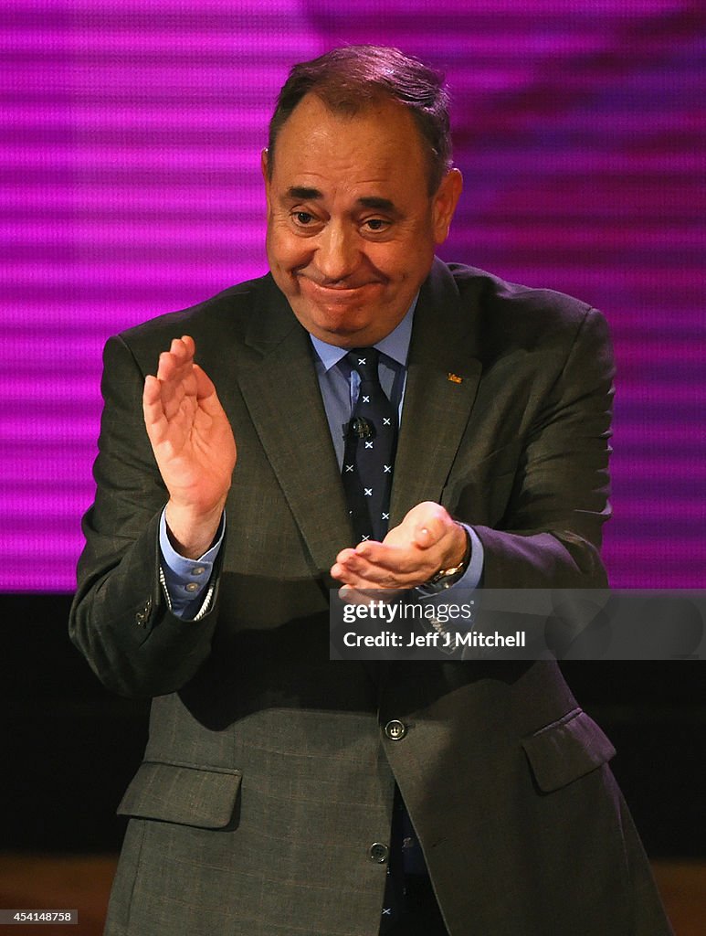 Second Television Debate Between Alex Salmond And Alistair Darling