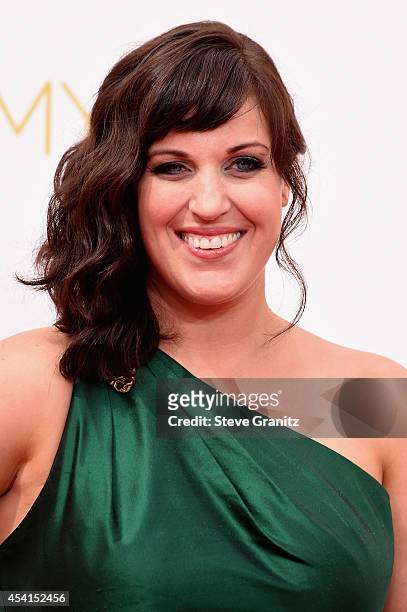 Actress Allison Tolman attends the 66th Annual Primetime Emmy Awards held at Nokia Theatre L.A. Live on August 25, 2014 in Los Angeles, California.