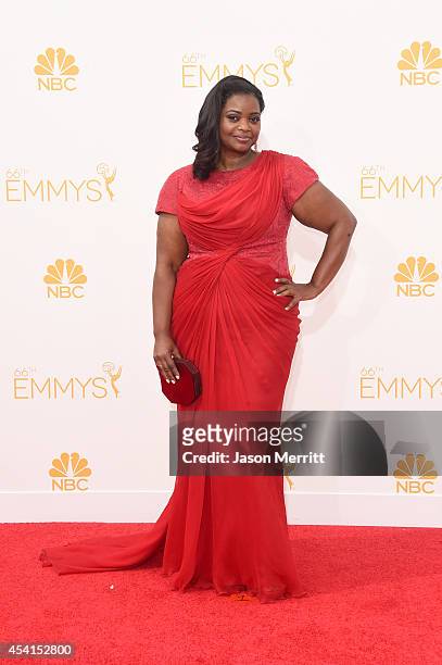 Actress Octavia Spencer attends the 66th Annual Primetime Emmy Awards held at Nokia Theatre L.A. Live on August 25, 2014 in Los Angeles, California.