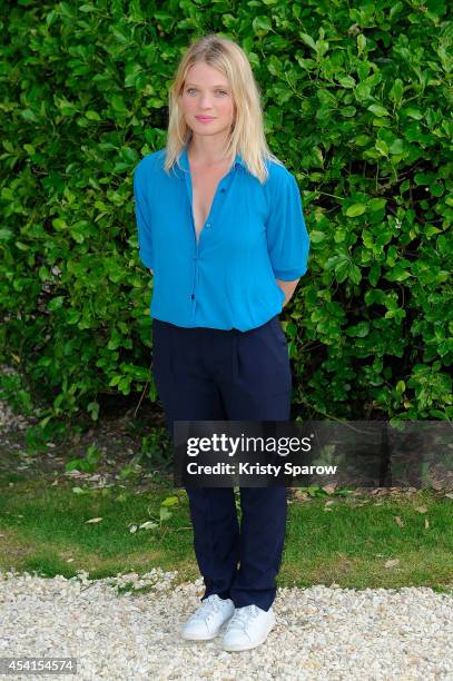 Melanie Thierry attends the 'Le Regne De La Beaute' Photocall at Hotel Mercure during the 7th Angouleme French-Speaking Film Festival on August 25,...