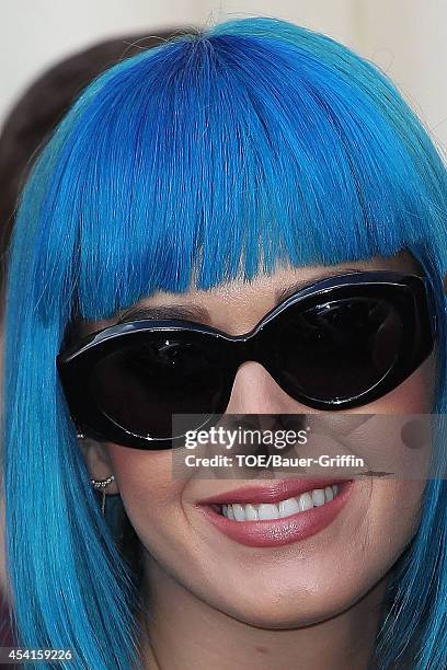 Katy Perry is seen on March 19, 2012 in London, United Kingdom.