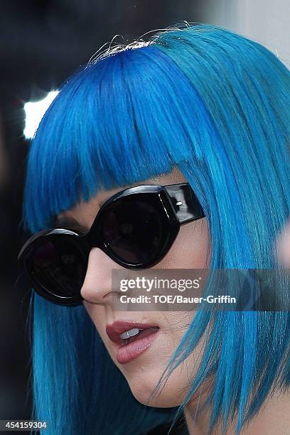 Katy Perry is seen on March 19, 2012 in London, United Kingdom.