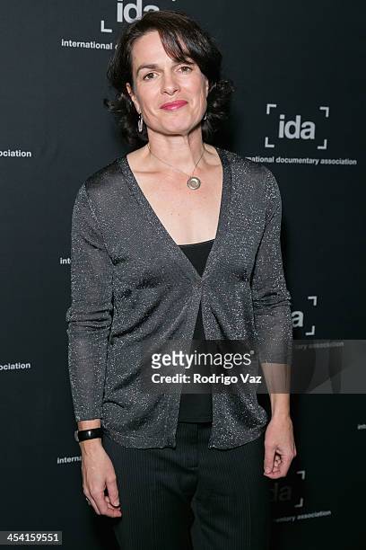 Prodcuer Amanda Micheli attends the International Documentary Association's 2013 IDA Documentary Awards at Directors Guild of America on December 6,...