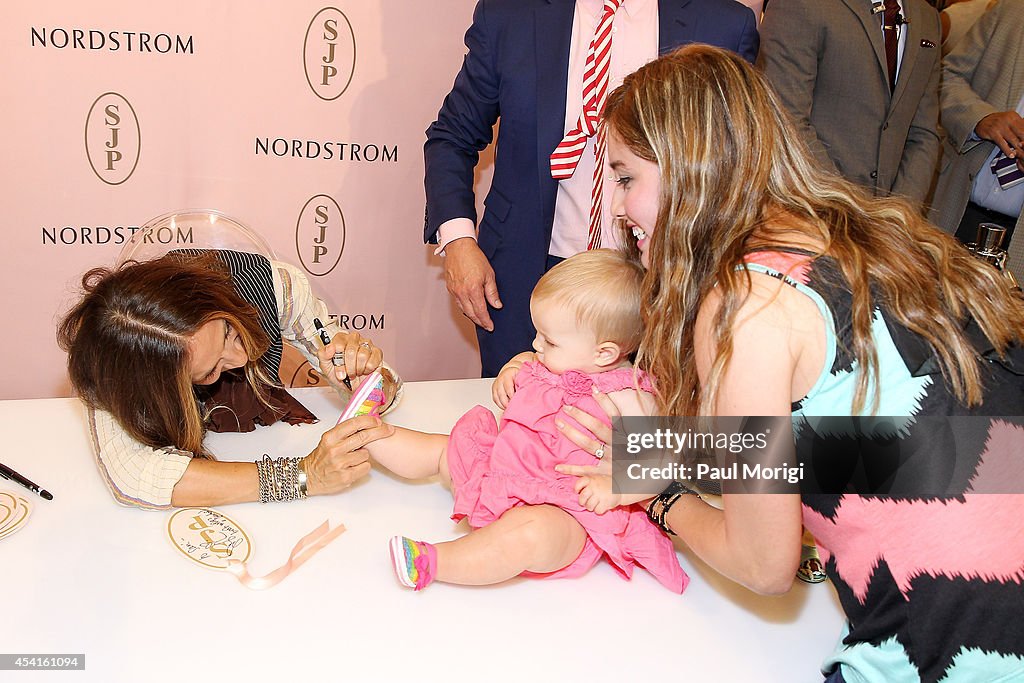 Sarah Jessica Parker Meets Customers During SJP Collection Event At Nordstrom Tysons Corner Center