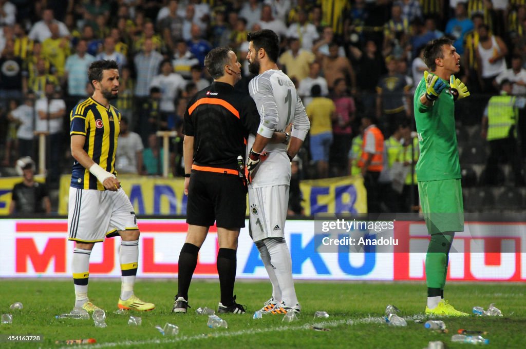 Turkish Super Cup final: Fenerbahce vs Galatasaray