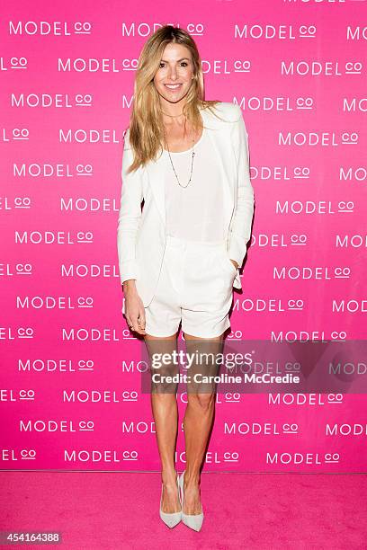 Laura Csortan attends the launch of ModelCo natural skincare collection at Customs House on August 26, 2014 in Sydney, Australia. ModelCo ambassador...