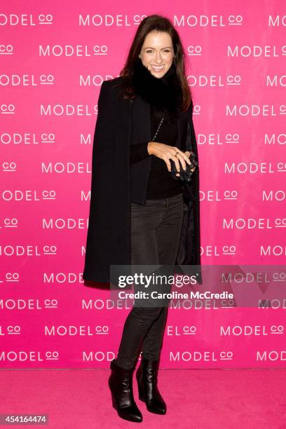 Beauty Writer Sigourney Cantelo attends the launch of ModelCo natural skincare collection at Customs House on August 26, 2014 in Sydney, Australia....