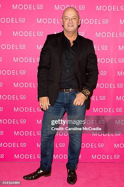 Designer Peter Morrissey attends the launch of ModelCo natural skincare collection at Customs House on August 26, 2014 in Sydney, Australia. ModelCo...