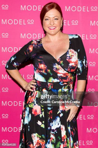 Shelly Horton attends the launch of ModelCo natural skincare collection at Customs House on August 26, 2014 in Sydney, Australia. ModelCo ambassador...