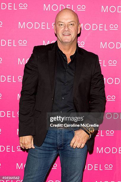 Designer Peter Morrissey attends the launch of ModelCo natural skincare collection at Customs House on August 26, 2014 in Sydney, Australia. ModelCo...