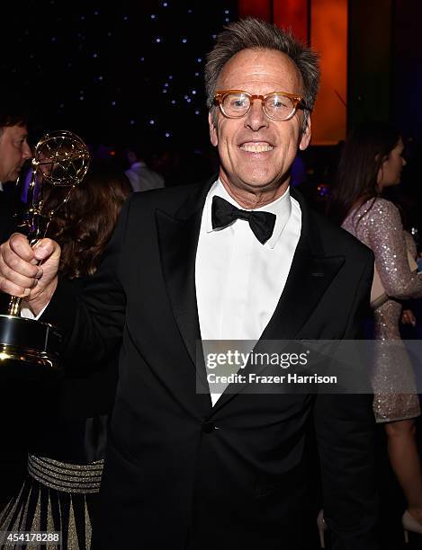 Executive Producer Mark Johnson, winner of the Outstanding Drama Series Award for Breaking Bad attends the 66th Annual Primetime Emmy Awards...