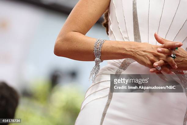 Pictured: Actress Sofia Vergara v isits E! 'Live From The Red Carpet' at the 66th Annual Primetime Emmy Awards held at the Nokia Theater on August...