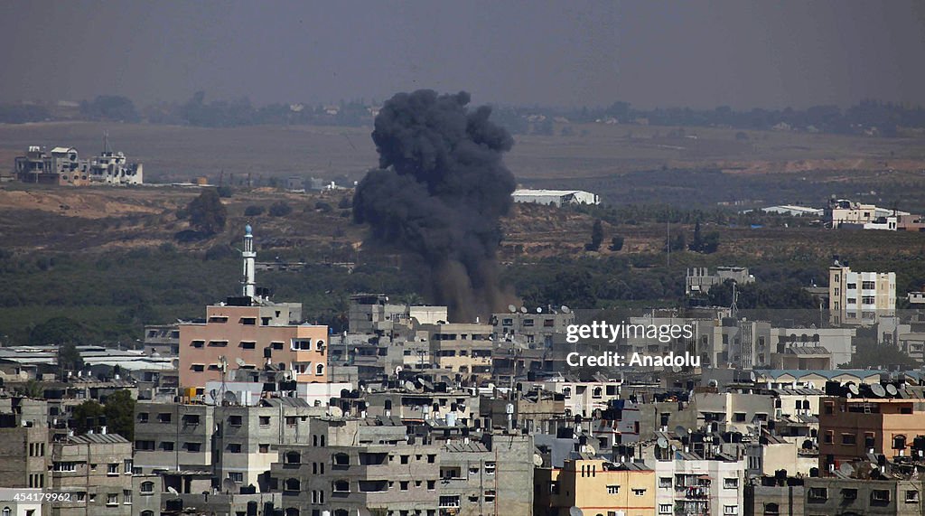 Israel Launches Air-Strikes Over Gaza City
