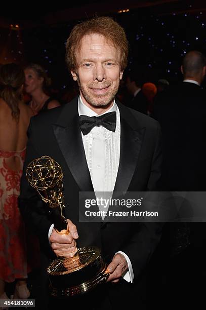 Producer Jerry Bruckheimer, winner of the Outstanding Reality - Competition Program for The Amazing Race, attends the 66th Annual Primetime Emmy...