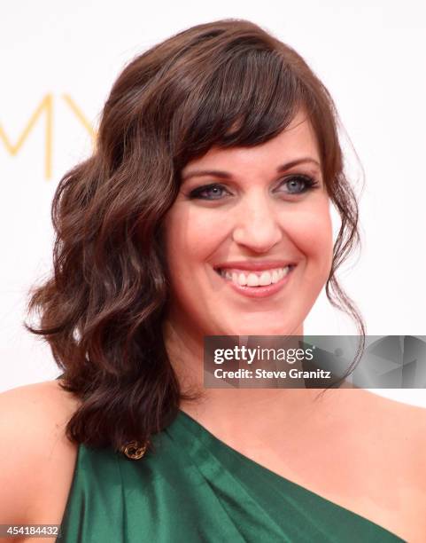 Actress Allison Tolman attends the 66th Annual Primetime Emmy Awards held at Nokia Theatre L.A. Live on August 25, 2014 in Los Angeles, California.