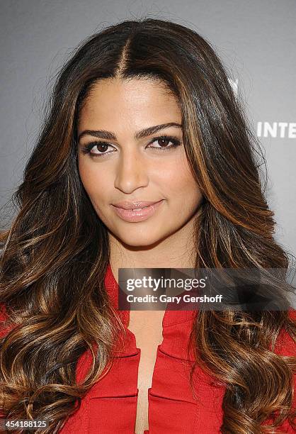 Camila Alves attends the I.N.C. International Concepts Fashion Presentation Hosted By Camila Alves And Ramshackle Glam's Jordan Reid at Macy's...