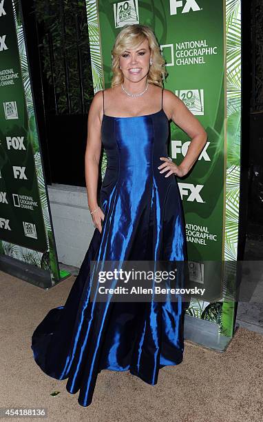 Personality Mary Murphy attends FOX, 20th Century FOX Television, FX Networks and National Geographic Channel's 2014 Emmy Award Nominee Celebration...