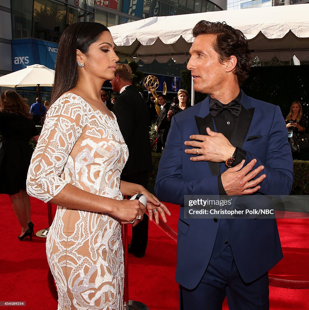 NBC's 66th Annual Primetime Emmy Awards - Red Carpet