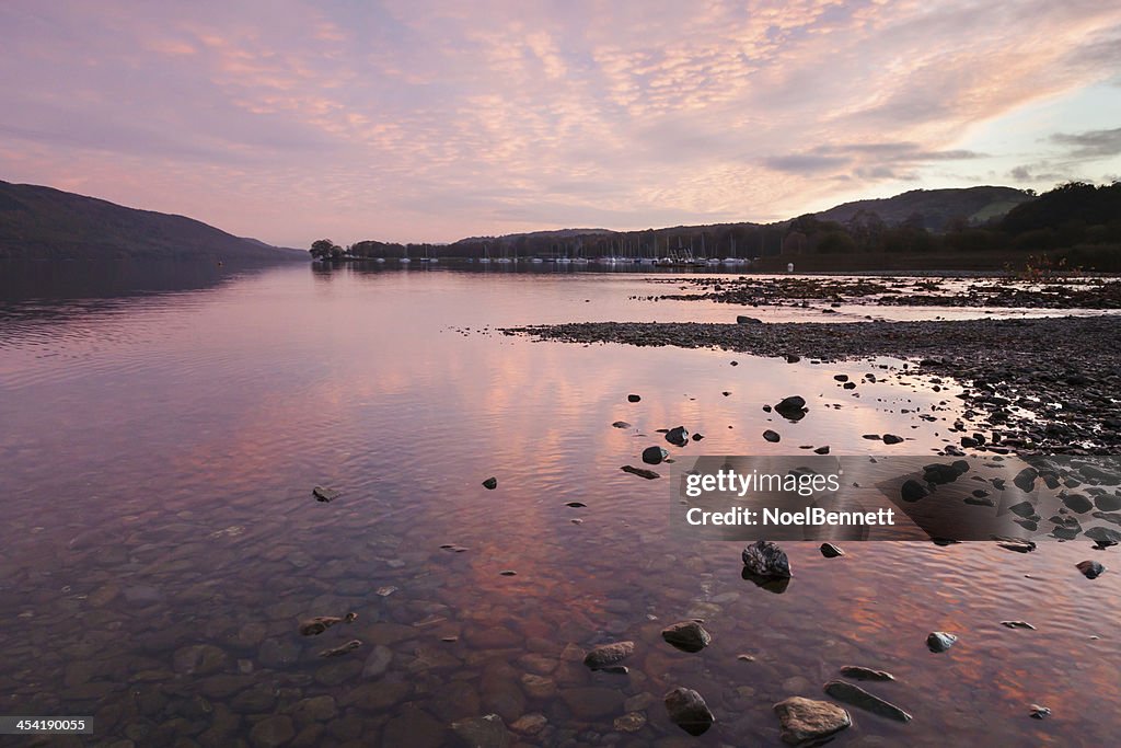 Coniston Water Sunset