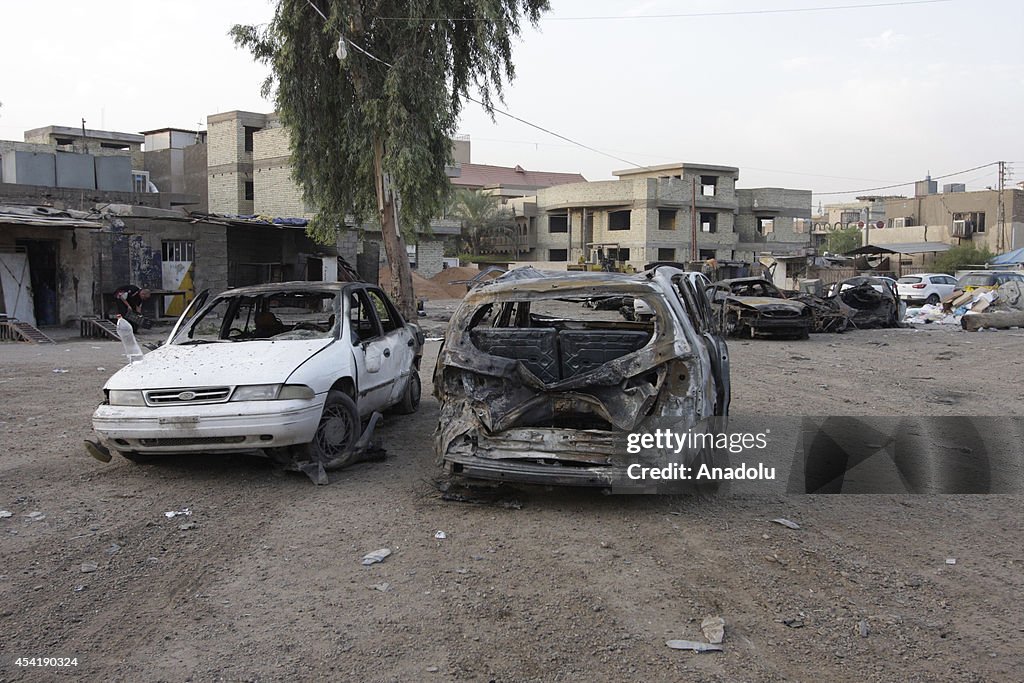 Car bombing kills at least 10 people in Baghdad