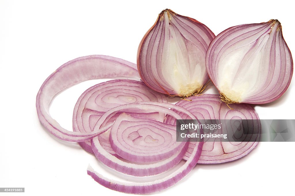 Sliced shallot