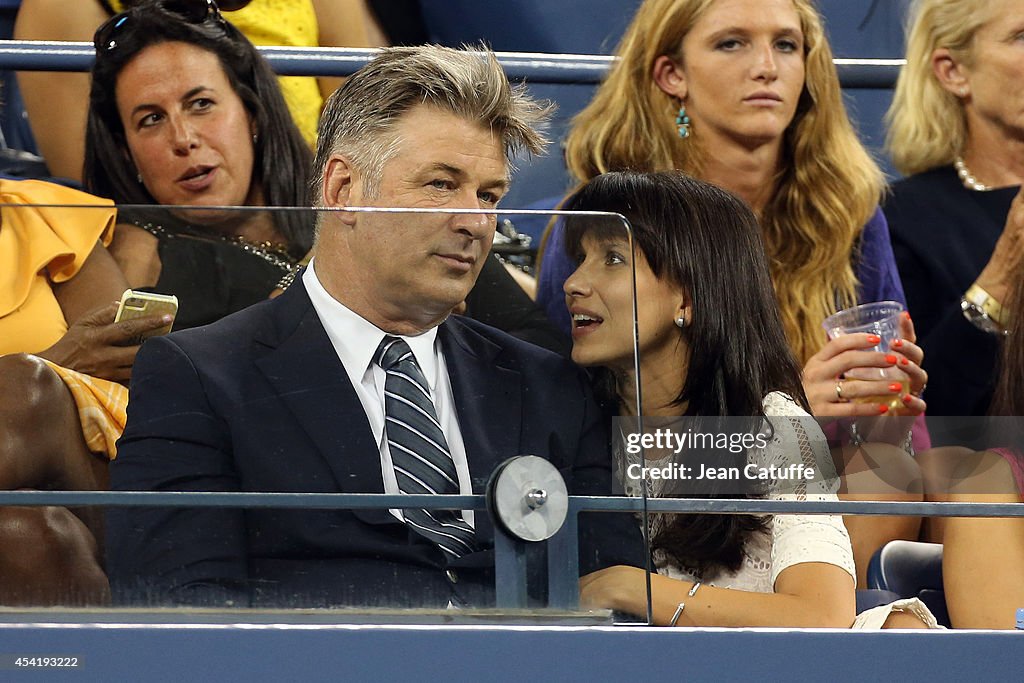 2014 US Open Celebrity Sightings - Day 1