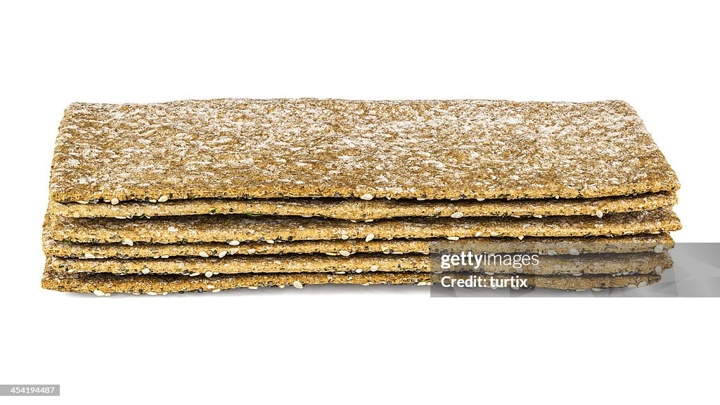 Crispbread stack