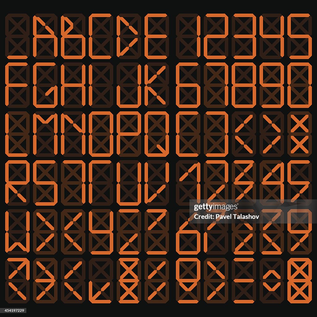 Digital alphabet