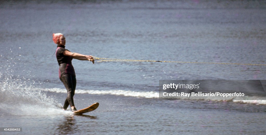 Princess Margaret Water-Skiing