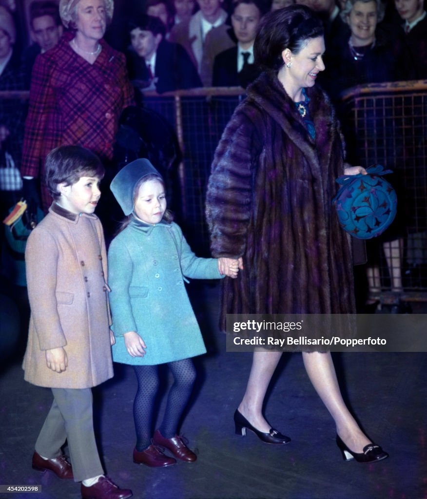 Princess Margaret With Her Children