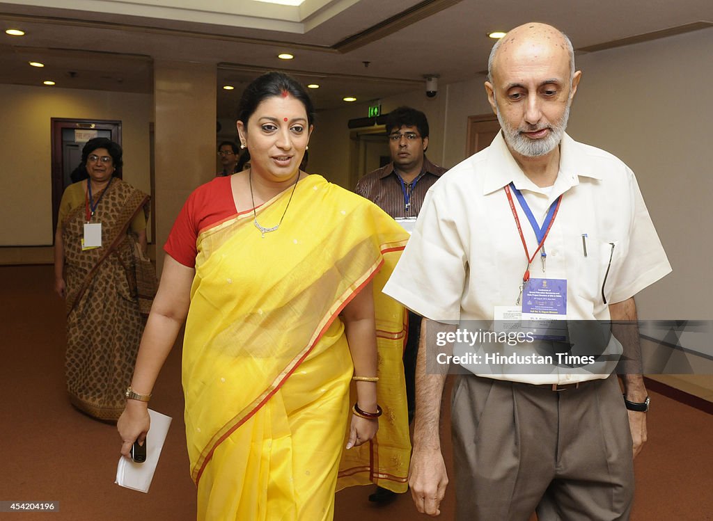 Smriti Irani At State Education Secretaries Meet