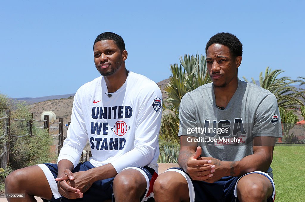 USA Basketball Men's National Team Practice