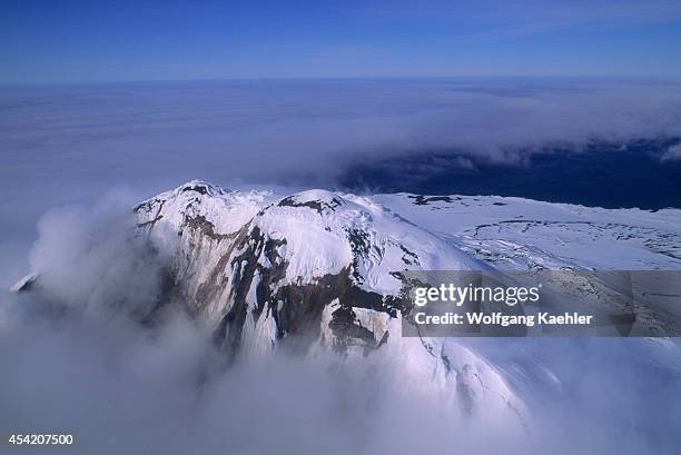 South Sandwich Islands, Zavodovski Island, View Of Volcano Crater.