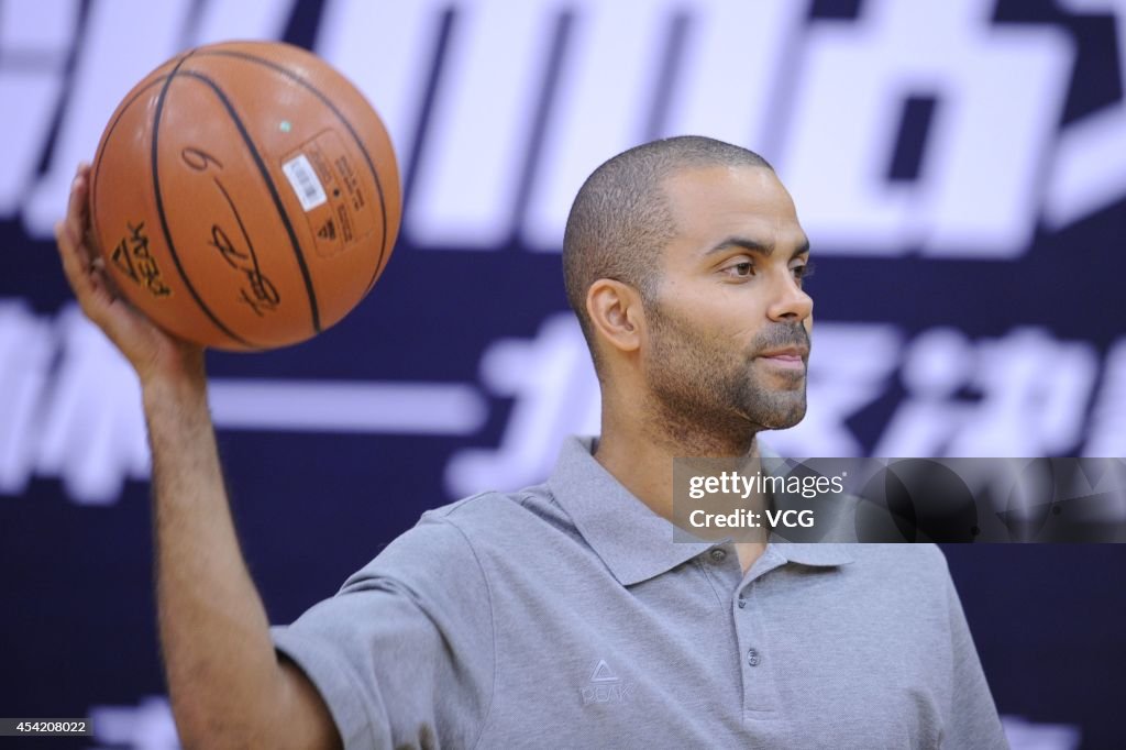 NBA Player Tony Parker Visits China