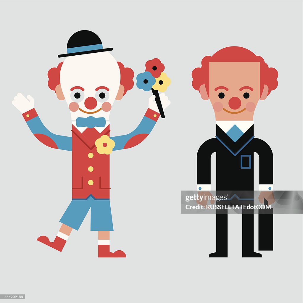 Infográfico não ser um palhaço