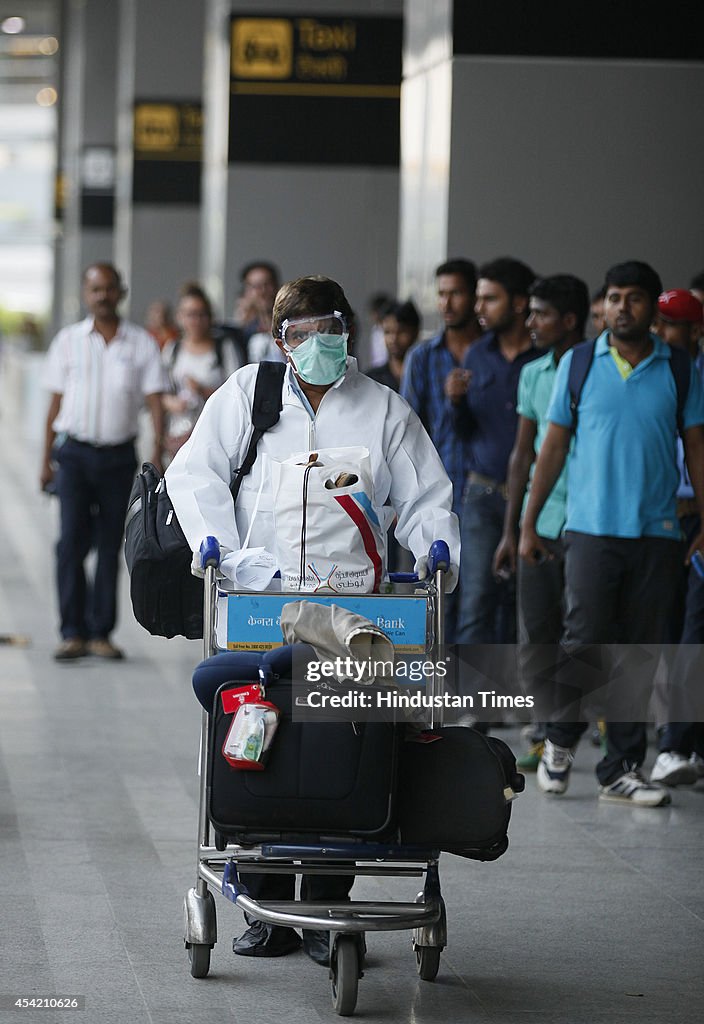 Eighty Eight Indians Return From Ebola Hit Liberia