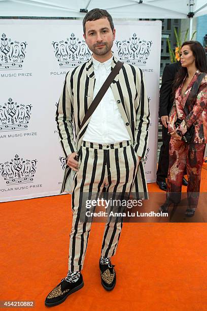 Ola Salo attend Polar Music Prize at Stockholm Concert Hall on August 26, 2014 in Stockholm, Sweden.