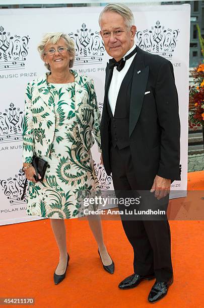 Guests attend Polar Music Prize at Stockholm Concert Hall on August 26, 2014 in Stockholm, Sweden.