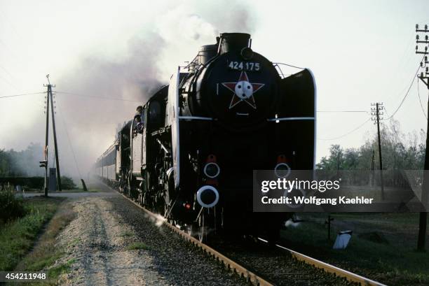Hungary, Orient Express, Steam Engine.