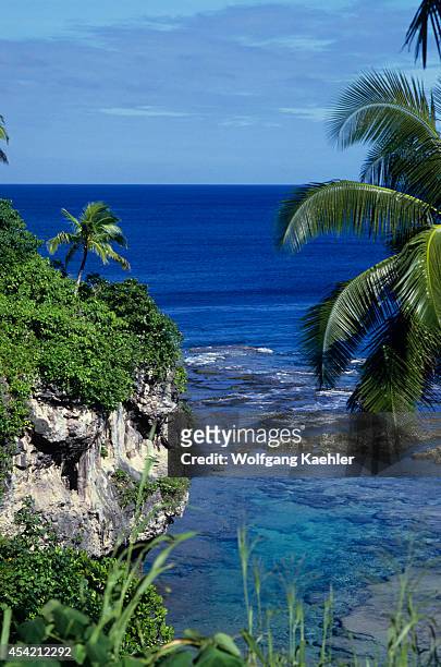 Cook Islands, Niue Island, Coastal Landscape.